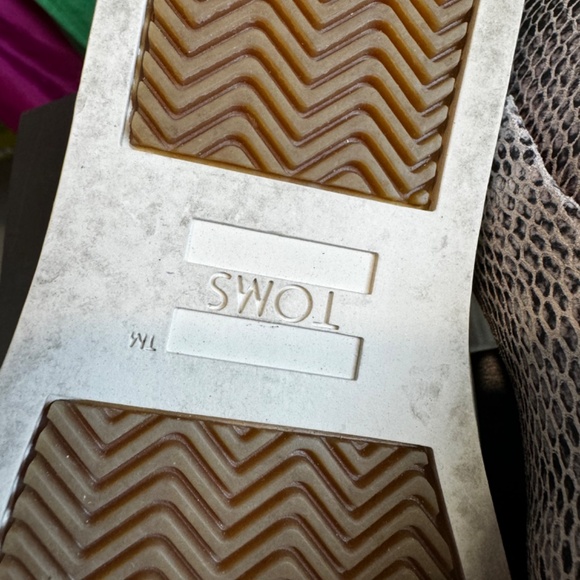 TOMS PAXTON MID-TOP SLIP-ON SNEAKER snake print 5 - Picture 6 of 9